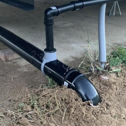 Foul & Waste Pipe Connection